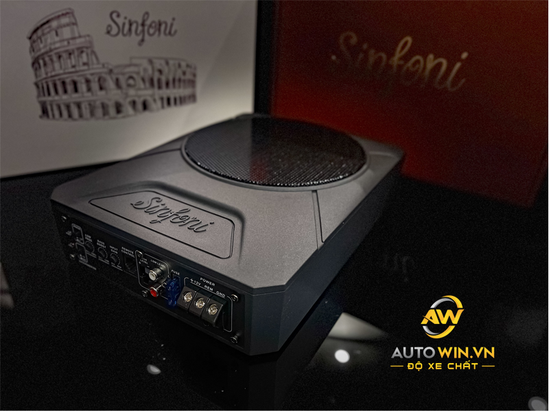 Sub điện gâm ghế 8x6 inch Sinfoni made in italy