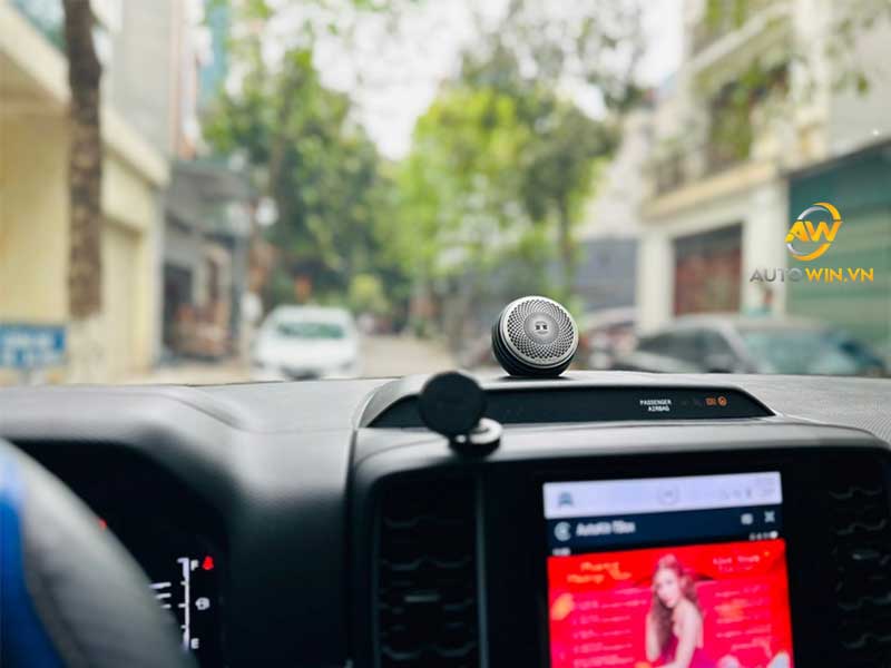 độ loa trung tâm ford ranger