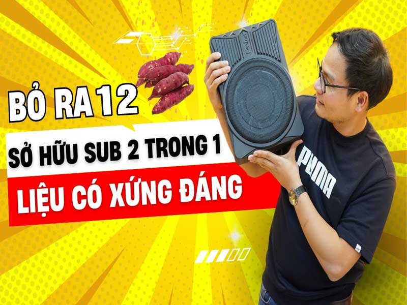 nâng cấp âm thanh đơn giản với onesub10 feelart