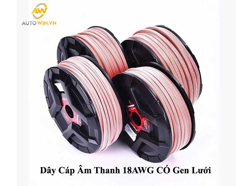 Cuộn Dây Loa Có Bọc Gen Lưới 18AWG Nâng Cấp Âm Thanh Xe Hơi Magic Source