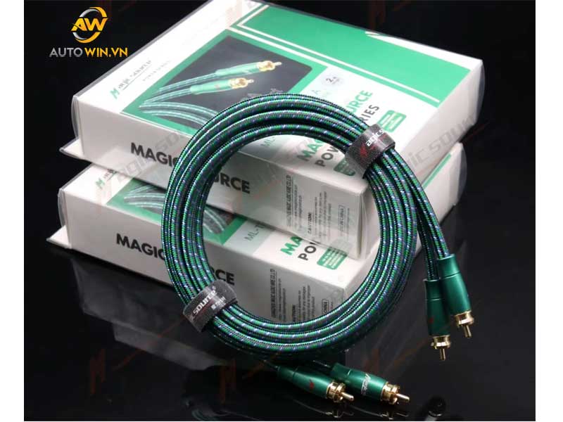 Dây Tín Hiệu AV(RCA) Hợp Kim Cao Cấp CHống Oxy Hóa Magic Source 1,5M, 3M, 5M