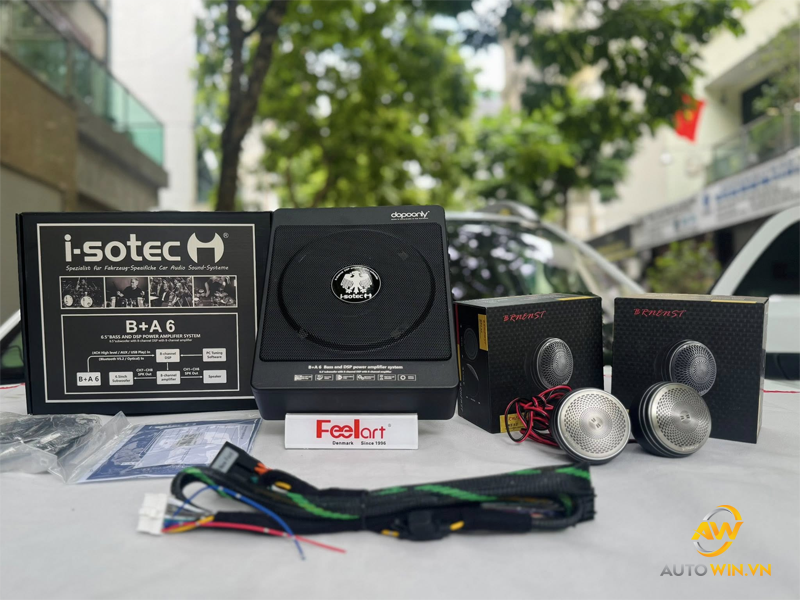 Vì sao nên nâng cấp Sub điện B+A 6 Isotec – Giải pháp nâng cấp âm thanh ô tô hiệu quả nhất 2026
